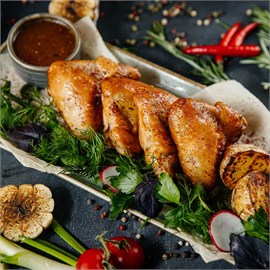 Шашлык из куриных крылышек 02677