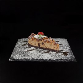 Чизкейк карамельный с арахисом  02030