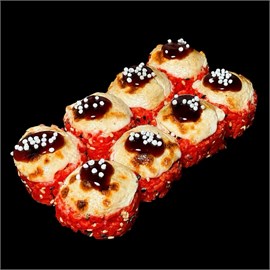 Запеченый с трюфельным соусом и яблоком 04464