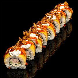 Ролл с курицей и трюфельным соусом 04496